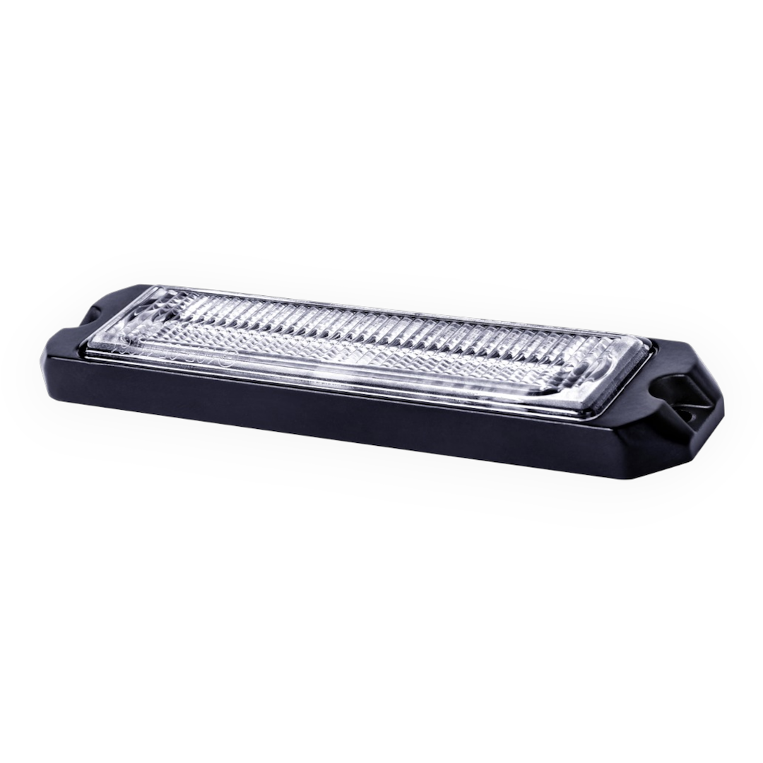 Builtbright BB6110C Slim Clear-Lens Warning LED, 12–24V - image 2