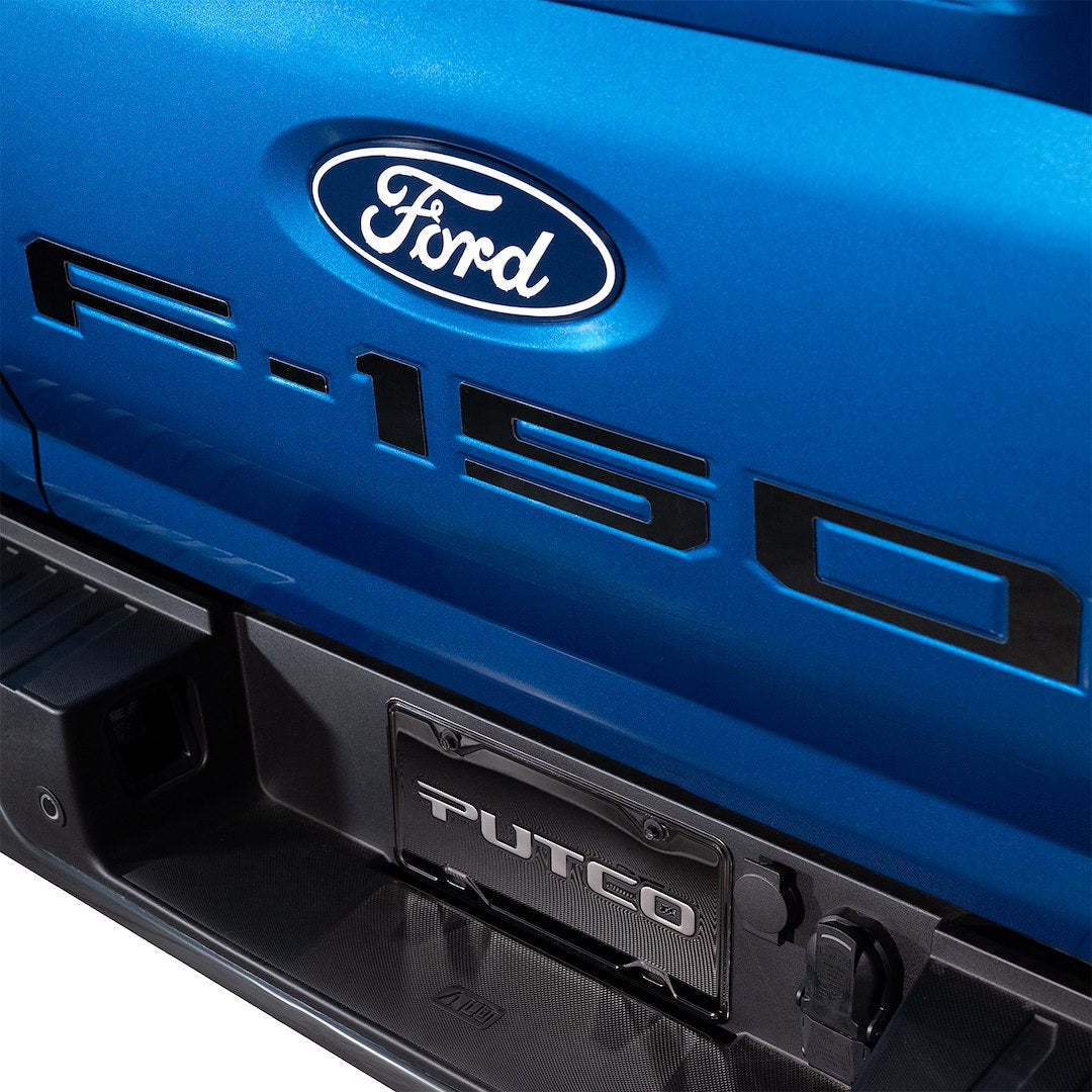 Putco 55564BPFD Licensed Black Platinum Tailgate Letters
