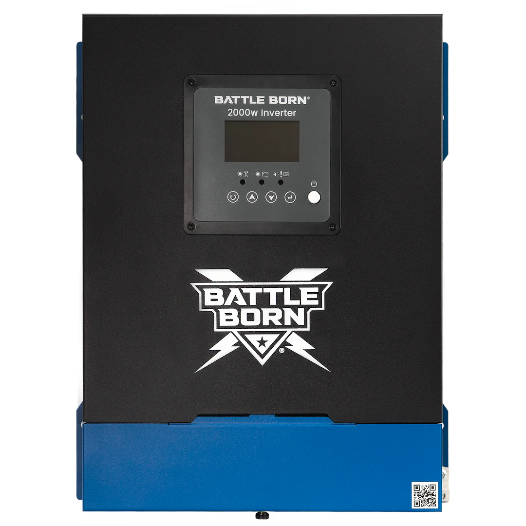 Battle Born Batteries 2000W Power Inverter, 12V DC to 120V AC – BBI2000