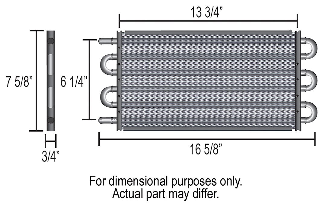 Derale 13103 Series 7000 Intermediate Transmission Cooler - image 4
