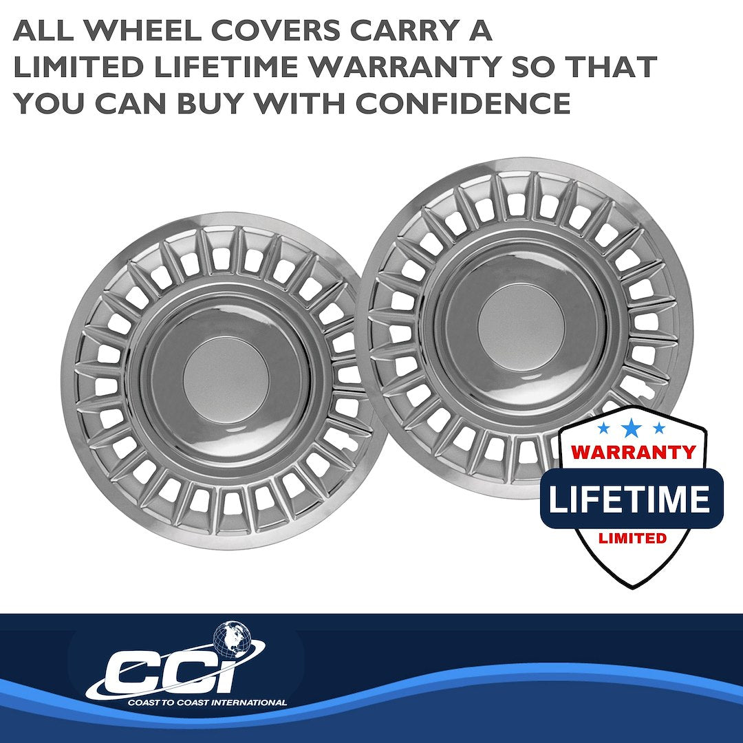 Coast To Coast 17816C Slot-and-Spoke Covers for Crown Victoria - image 3