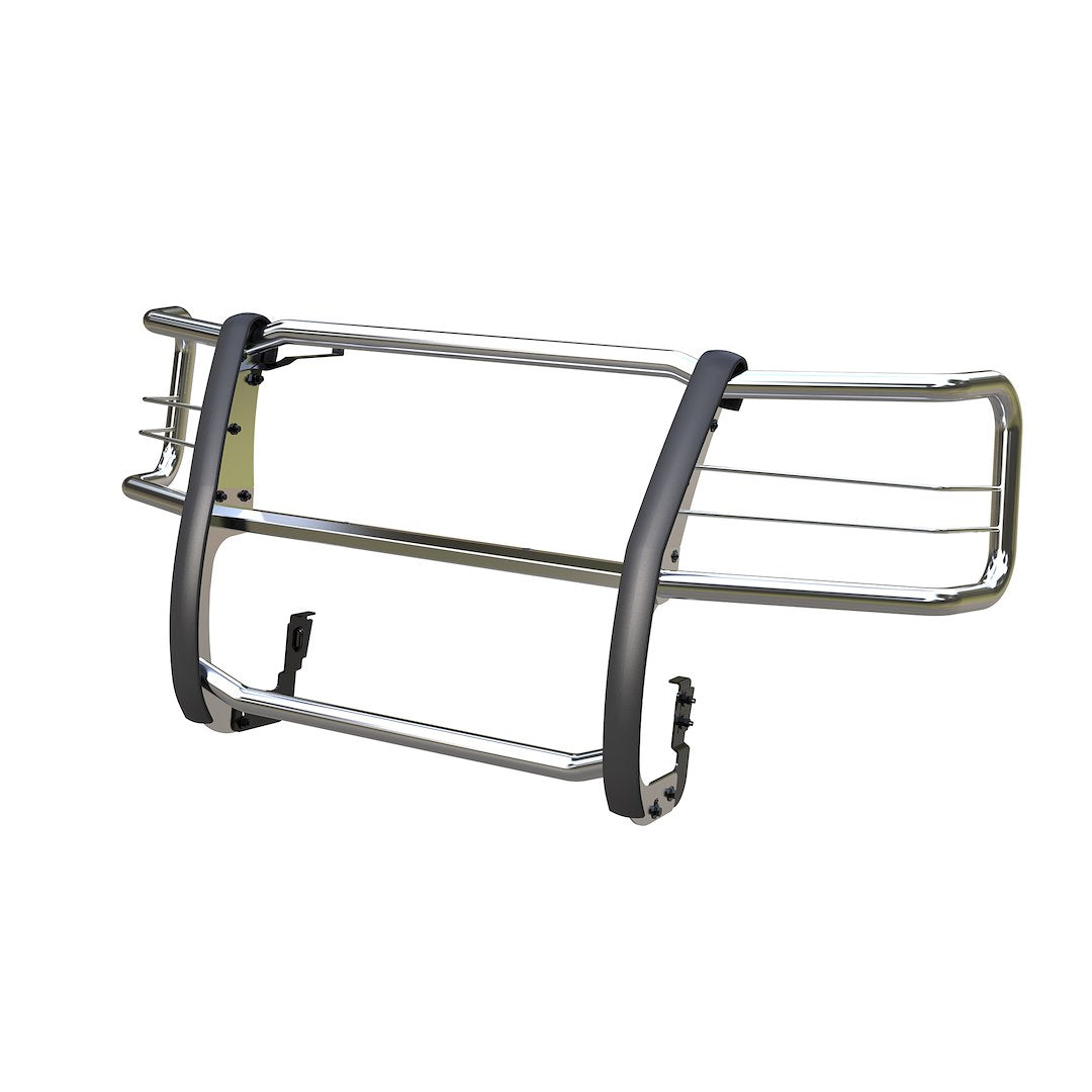 Black Horse Offroad 17GV02MSS Express Polished Stainless Grille/Brush Guard - image 1