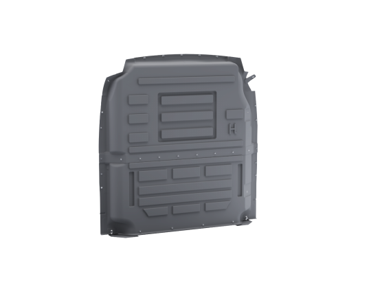 Holman 40691TM Gray Bolt-On Composite Cabin Divider