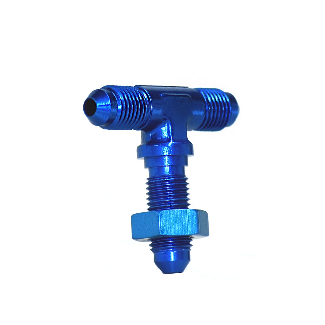 SpeedFX 560434 -4 AN Bulkhead Flare Tee Connector