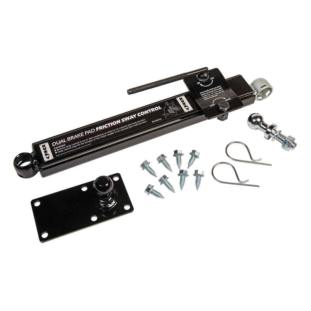 Husky Towing 34715 Adjustable Friction Sway-Control Add-On Kit