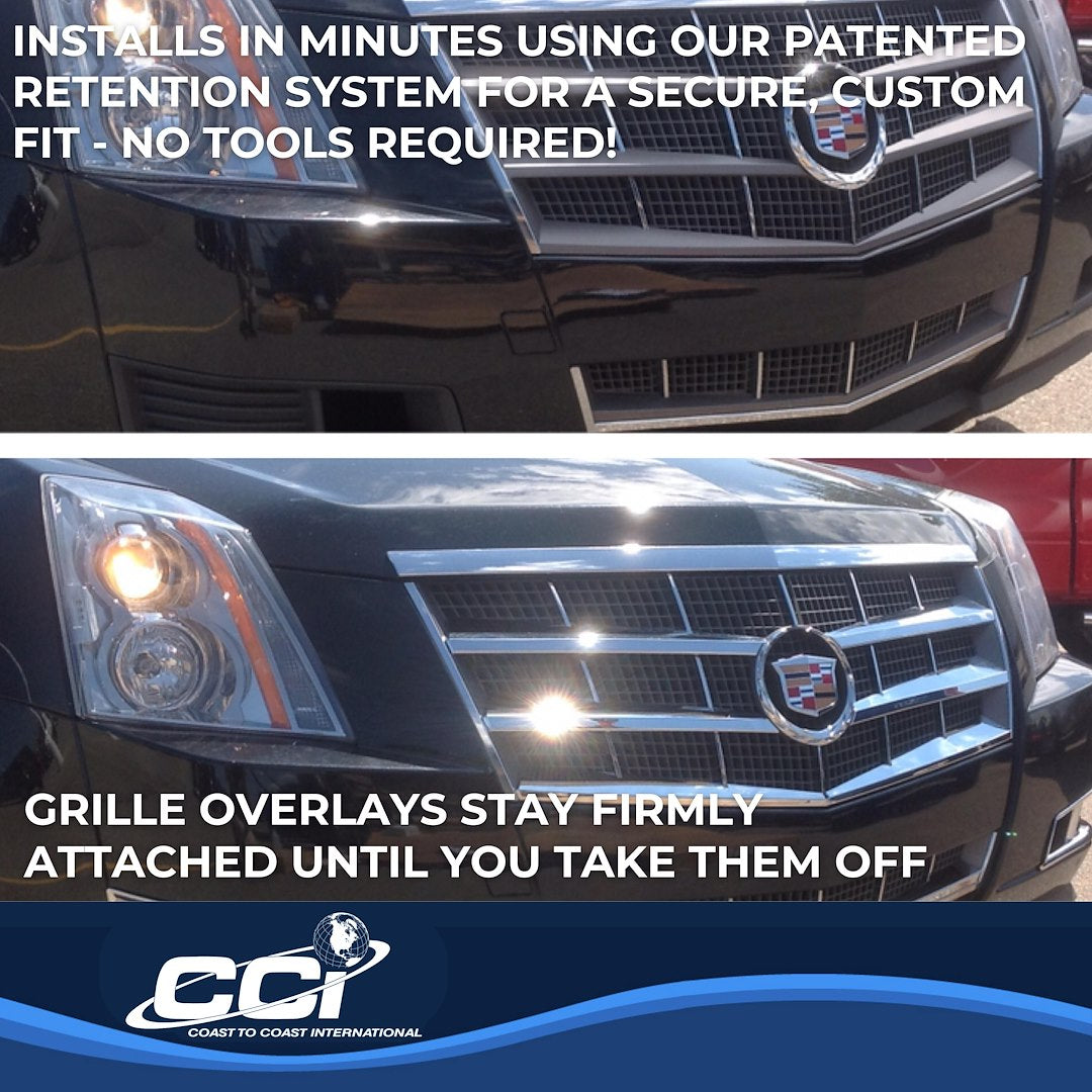 Coast To Coast GI76 CTS Chrome Horizontal Grille Trim - image 4
