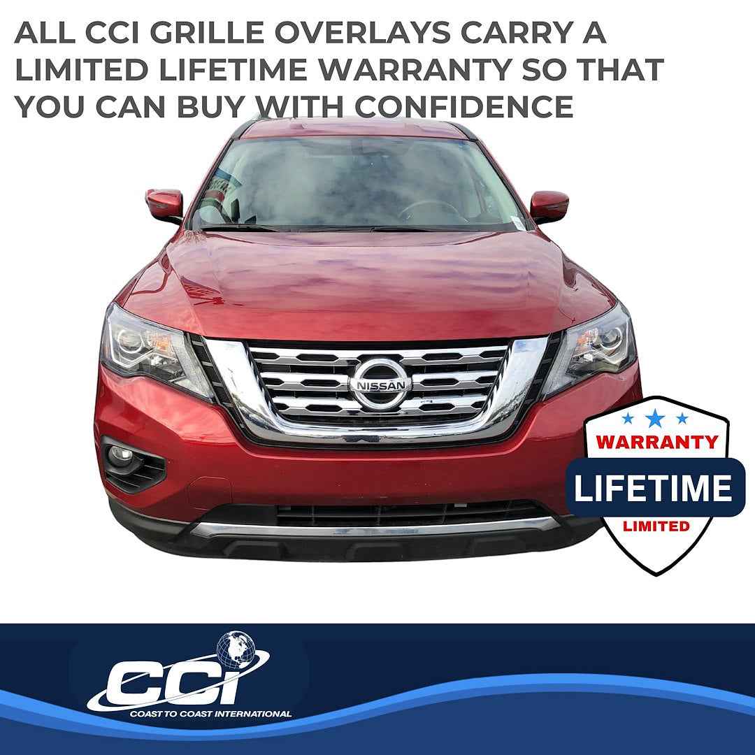 Coast To Coast GI146 Pathfinder Chrome Slotted Grille Trim