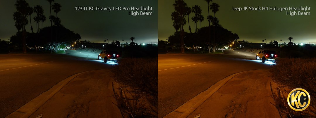 KC Hilites 42341 Gravity Pro LED Headlamp Set