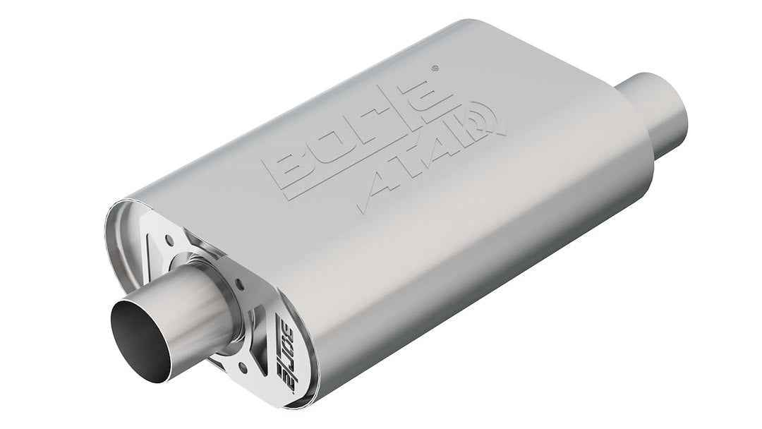 Borla 400820 Chevy 350/383 CrateMuffler, 2-1/2-Inch Ports