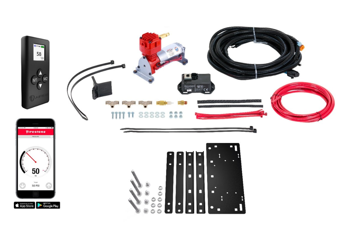 Firestone Air Command 2923 single wireless heavy duty app and remote compressor kit