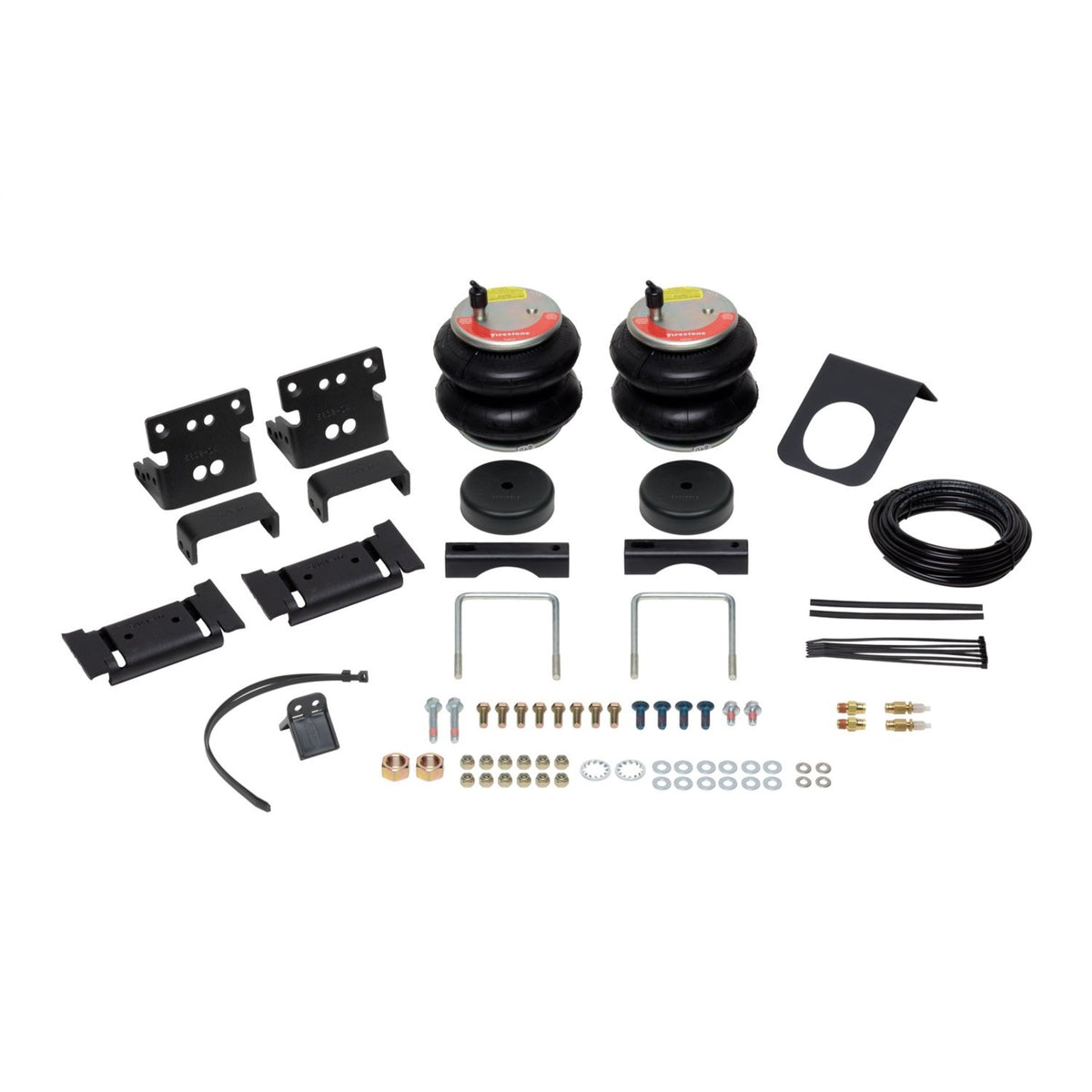 Firestone Ride-Rite 2701 Red Label air spring kit and fittings