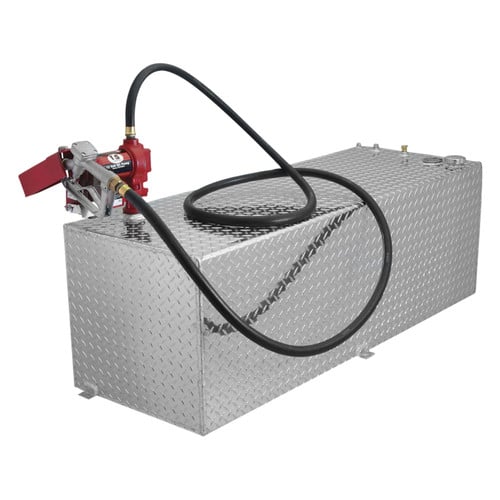 RDS 70326 aluminum rectangular 69 gallon transfer fuel tank