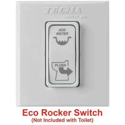 Thetford 98305 Tecma Compass ECO Electric RV Toilet, High Profile, White – image 3